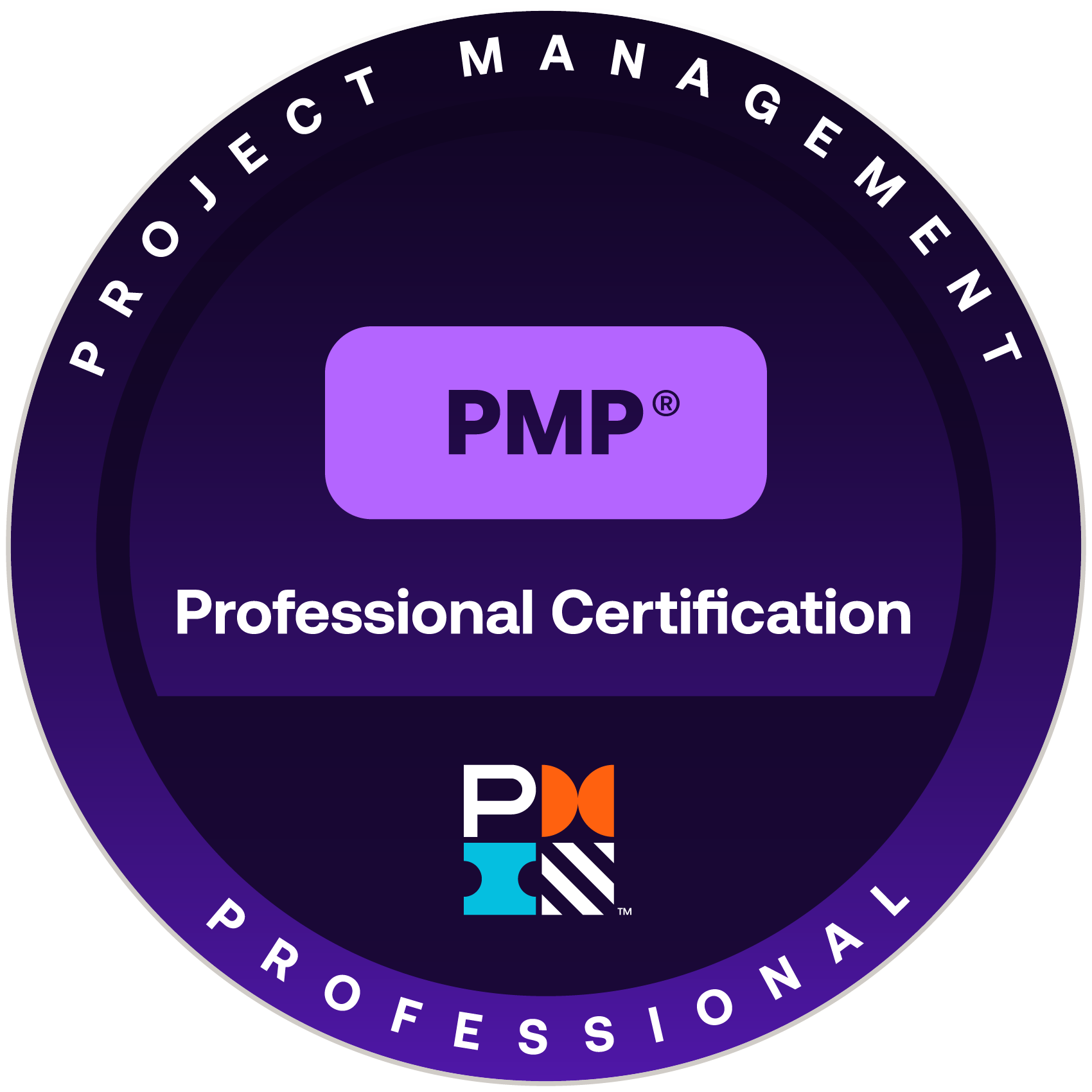 Project Management Professional (PMP)® certified badge